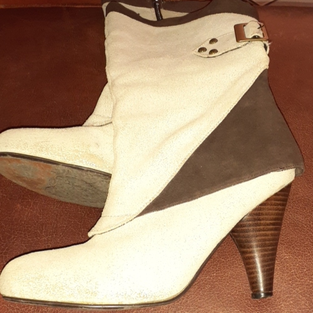 Naughty Monkey Leather Ankle Boots